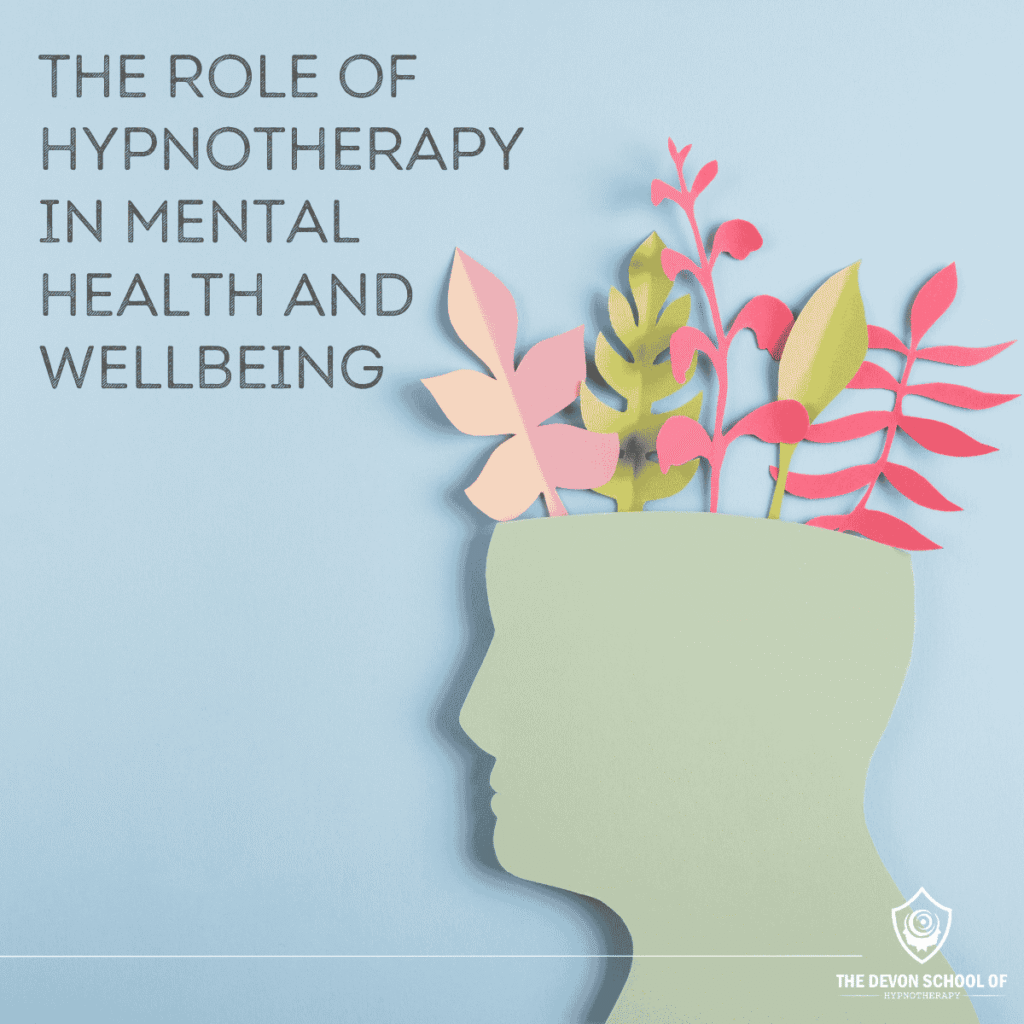 Person practising relaxation with hypnotherapy techniques to support mental health and wellbeing